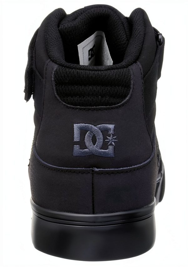 DC Kids Skateboarding Shoes Black Camo Unisex-2