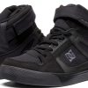 DC Kids Skateboarding Shoes Black Camo Unisex-6