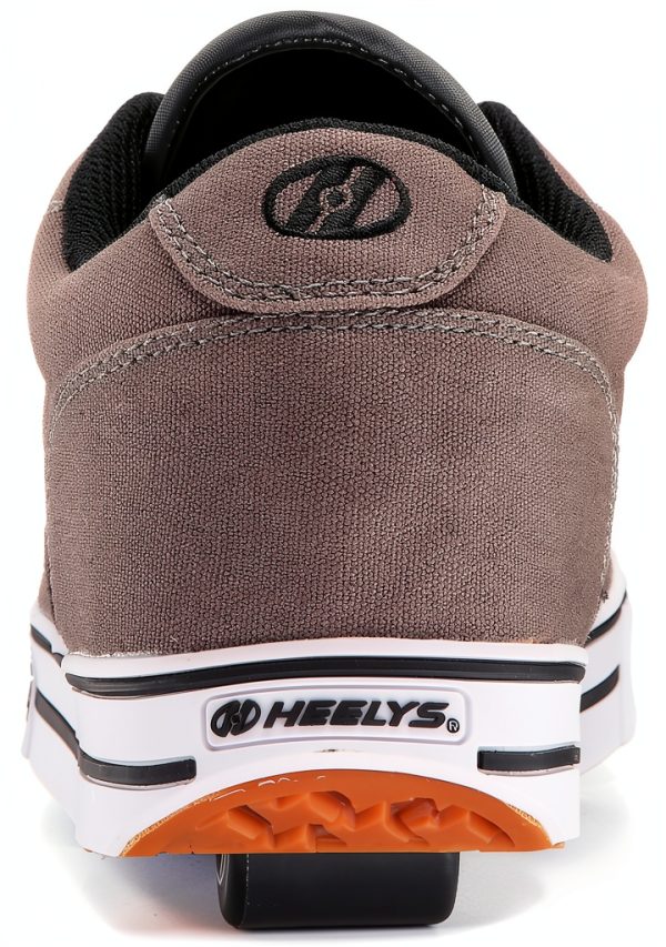 Heelys Men's Skate Sneaker Grey Padded Collar-2