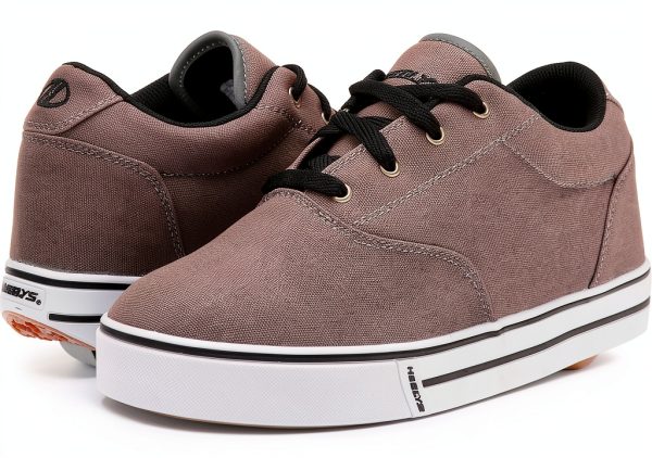 Heelys Men's Skate Sneaker Grey Padded Collar-6