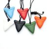 Autism Chew Toys Silicone Shark Tooth Necklace-1