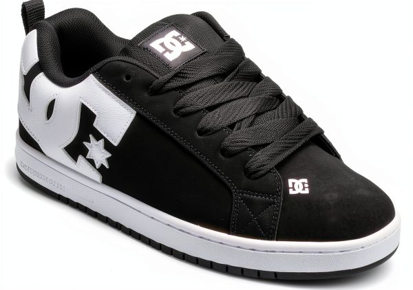 DC Court Graffik Skate Shoes Black Men’s-0