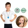 Autism Chew Toys Silicone Shark Tooth Necklace-2