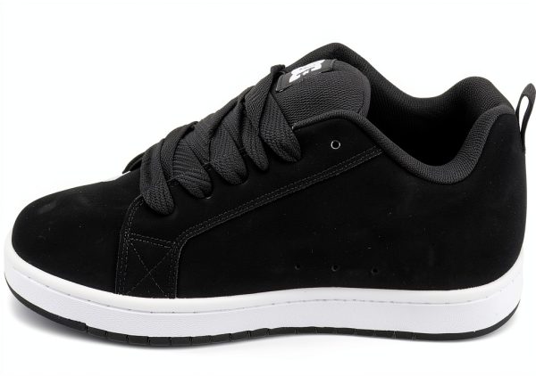 DC Court Graffik Skate Shoes Black Men’s-2