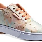 HEELYS Girls Skate Shoes Nylon Canvas Pink Multi-0