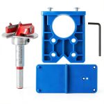 35mm Concealed Hinge Jig Kit Bestgle Plastic Jig with Forstner Bit-0