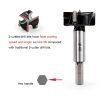 Forstner Drill Bits 40mm (1-9/16 inch) Tungsten Carbide Upgraded Version 3-Cutter Higher Hardness Wood Hole Saw Auger Opener Woodworking Drilling Tool Wood Cutter-1