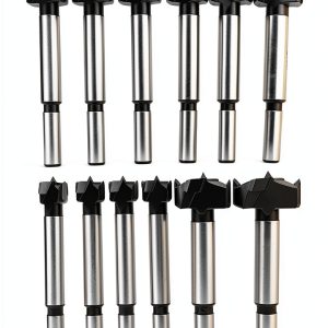 Forstner Drill Bit Set Meichoon 15-35mm 16 Pcs Carbide HSS Wood Tool-0
