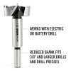 IRWIN Marples Forstner Bit Set, Wood Drill Bits, Made of Carbon Steel, Ideal for Fine Woodworking, Cabinet-making and more, 14 Pieces (1966893)-4