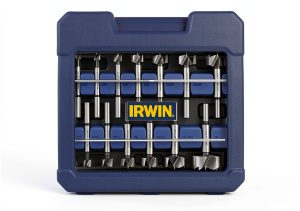 IRWIN Marples Forstner Bit Set, Wood Drill Bits, Made of Carbon Steel, Ideal for Fine Woodworking, Cabinet-making and more, 14 Pieces (1966893)-0