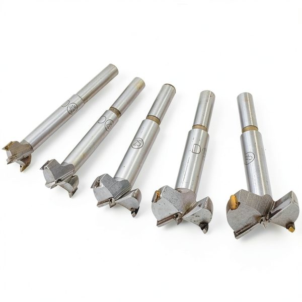 Forstner Drill Bit Set HURESON 5pcs 15-35mm Strength Steel Woodworking-0