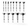 IRWIN Marples Forstner Bit Set, Wood Drill Bits, Made of Carbon Steel, Ideal for Fine Woodworking, Cabinet-making and more, 14 Pieces (1966893)-3